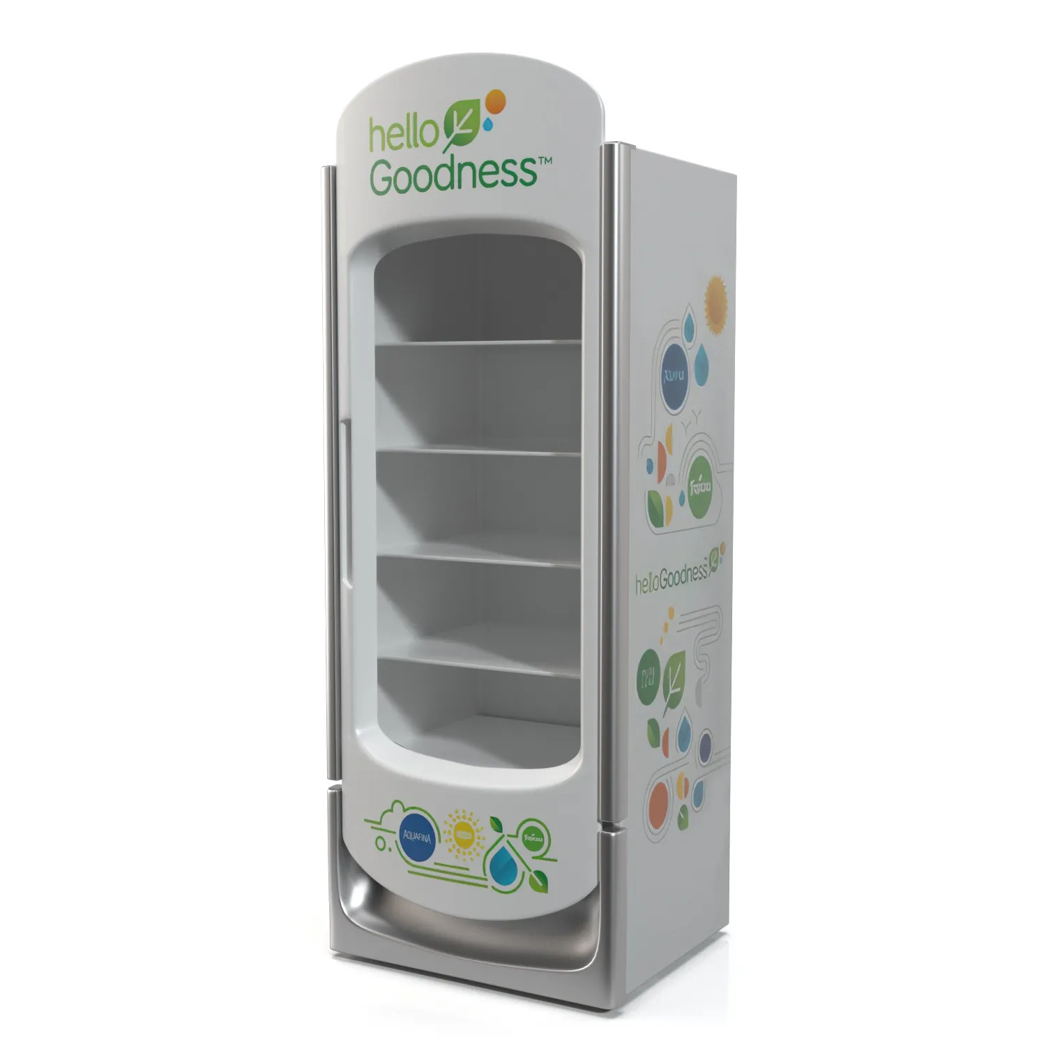Pepsico Global Cooler Refrigerated PBR 3D Model_06